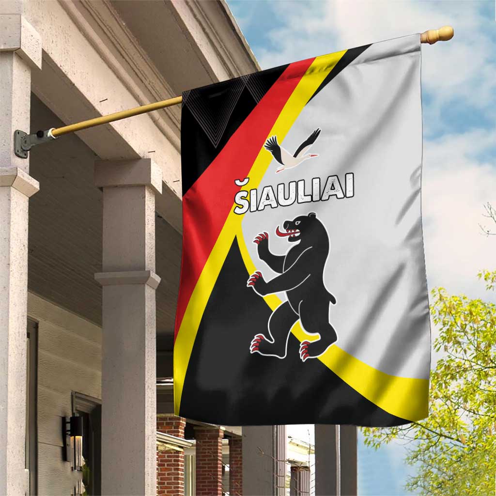 Lithuania Siauliai County Garden Flag Siauliu Apskritis