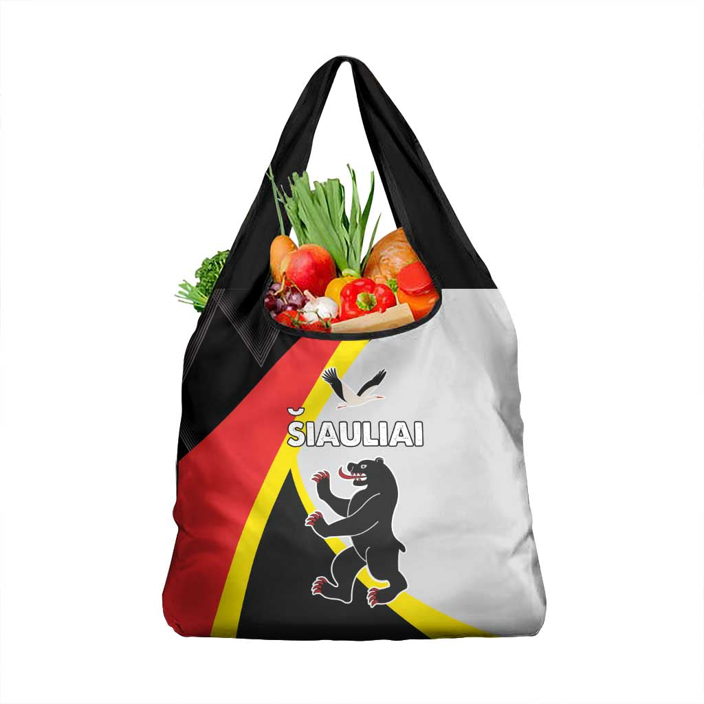 Lithuania Siauliai County Grocery Bag Siauliu Apskritis