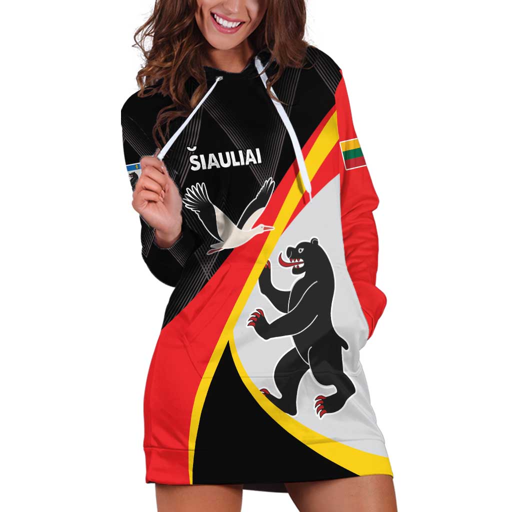 Lithuania Siauliai County Hoodie Dress Siauliu Apskritis