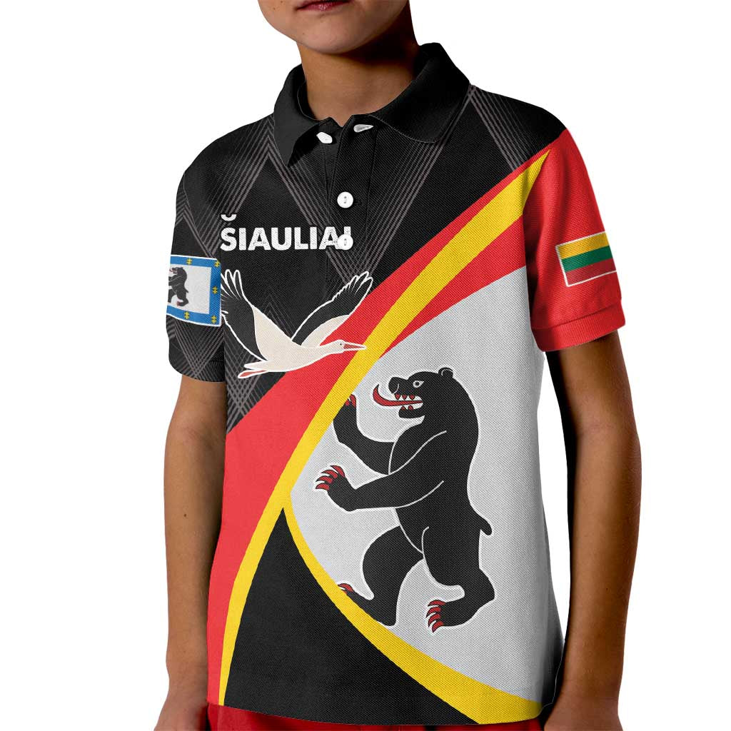 Lithuania Siauliai County Kid Polo Shirt Siauliu Apskritis