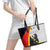 Lithuania Siauliai County Leather Tote Bag Siauliu Apskritis