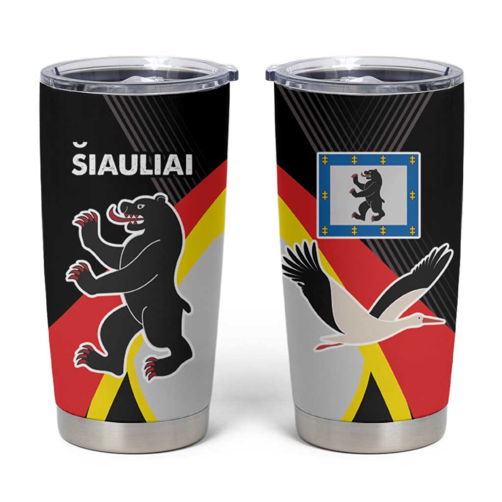 Lithuania Siauliai County Tumbler Cup Siauliu Apskritis LT17 - Wonder Print Shop