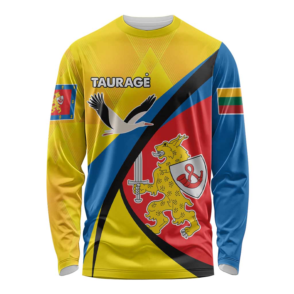 Lithuania Taurage County Long Sleeve Shirt Taurages Apskritis