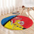 Lithuania Taurage County Round Carpet Taurages Apskritis LT17 - Wonder Print Shop