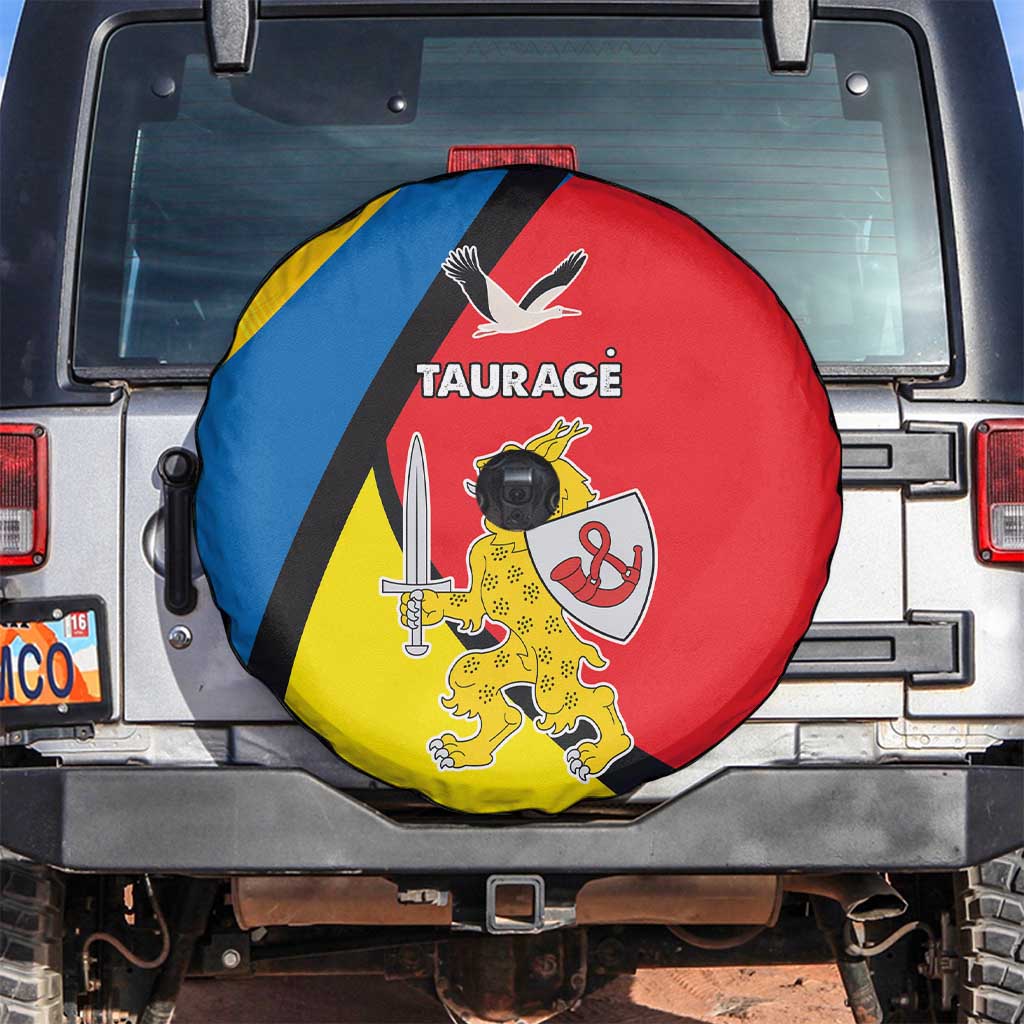 Lithuania Taurage County Spare Tire Cover Taurages Apskritis LT17 - Wonder Print Shop