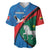 Lithuania Utena County Baseball Jersey Utenos Apskritis