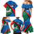 Lithuania Utena County Family Matching Mermaid Dress and Hawaiian Shirt Utenos Apskritis