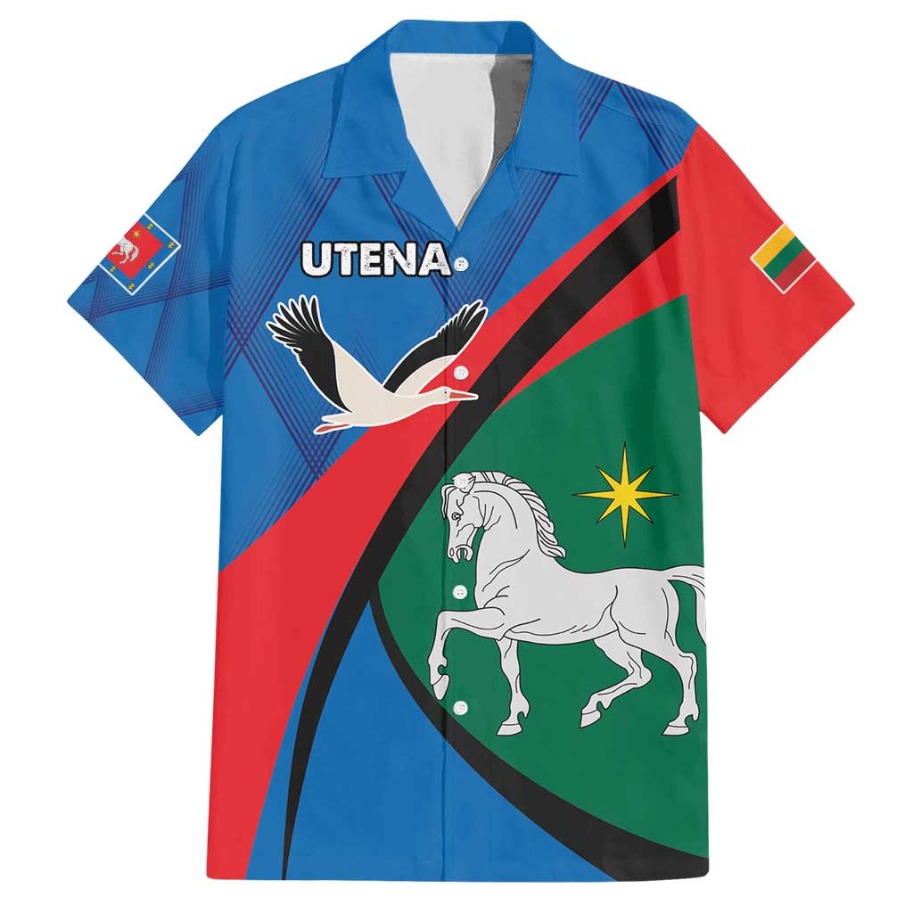 Lithuania Utena County Hawaiian Shirt Utenos Apskritis