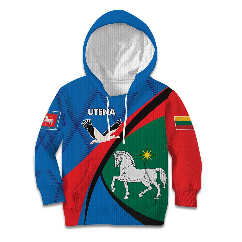 Lithuania Utena County Kid Hoodie Utenos Apskritis