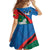 Lithuania Utena County Kid Short Sleeve Dress Utenos Apskritis