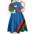 Lithuania Utena County Kid Short Sleeve Dress Utenos Apskritis