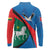 Lithuania Utena County Long Sleeve Polo Shirt Utenos Apskritis