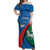 Lithuania Utena County Off Shoulder Maxi Dress Utenos Apskritis