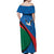 Lithuania Utena County Off Shoulder Maxi Dress Utenos Apskritis