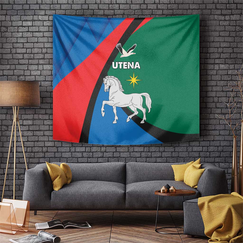 Lithuania Utena County Tapestry Utenos Apskritis LT17 - Wonder Print Shop