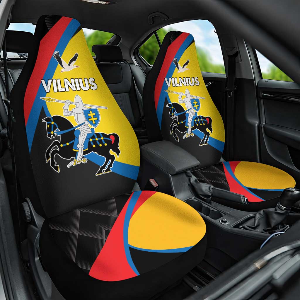 Lithuania Vilnius County Car Seat Cover Vilniaus Apskritis