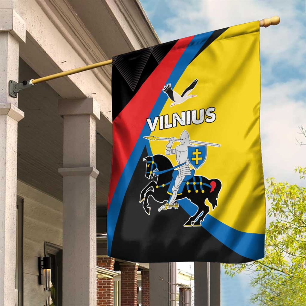 Lithuania Vilnius County Garden Flag Vilniaus Apskritis