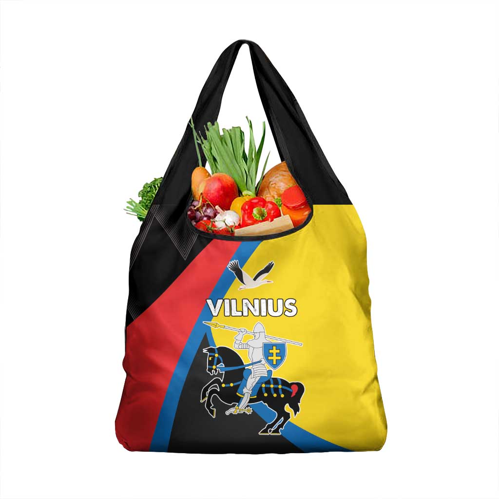 Lithuania Vilnius County Grocery Bag Vilniaus Apskritis