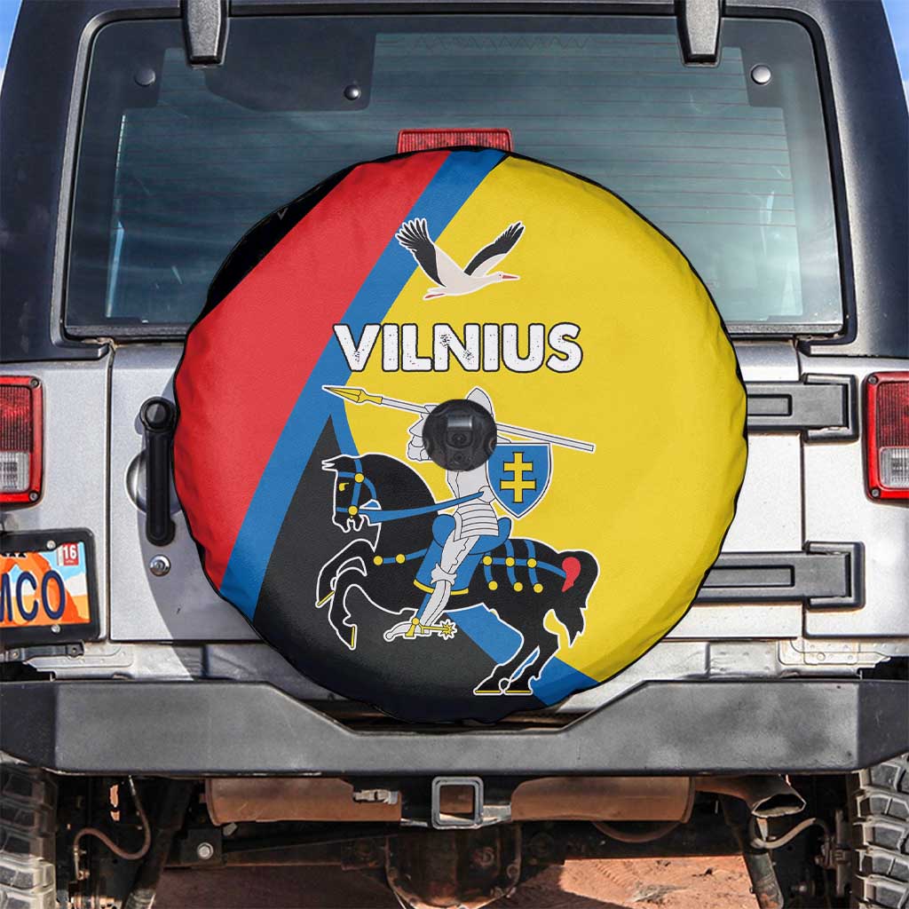 Lithuania Vilnius County Spare Tire Cover Vilniaus Apskritis LT17 - Wonder Print Shop