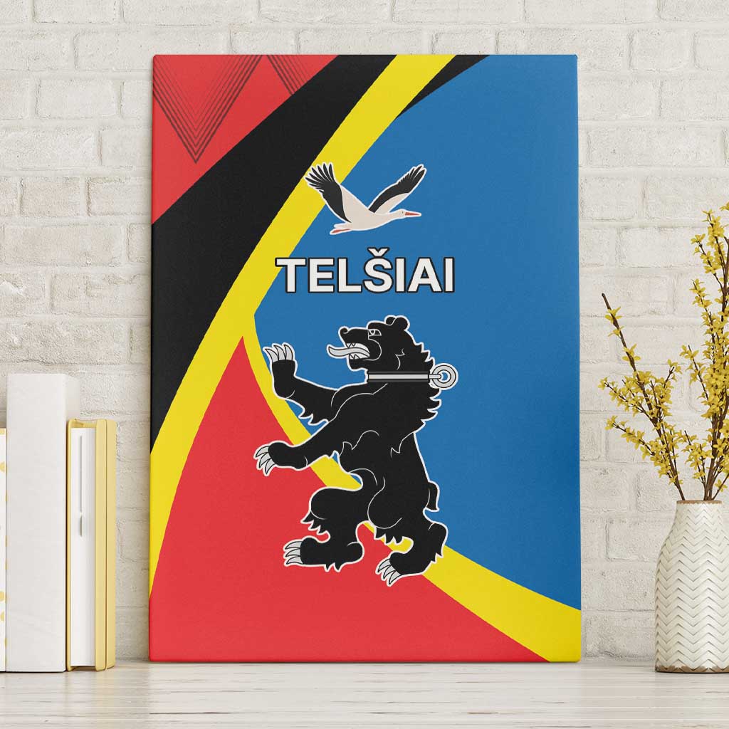 Lithuania Telsiai County Canvas Wall Art Telsiu Apskritis