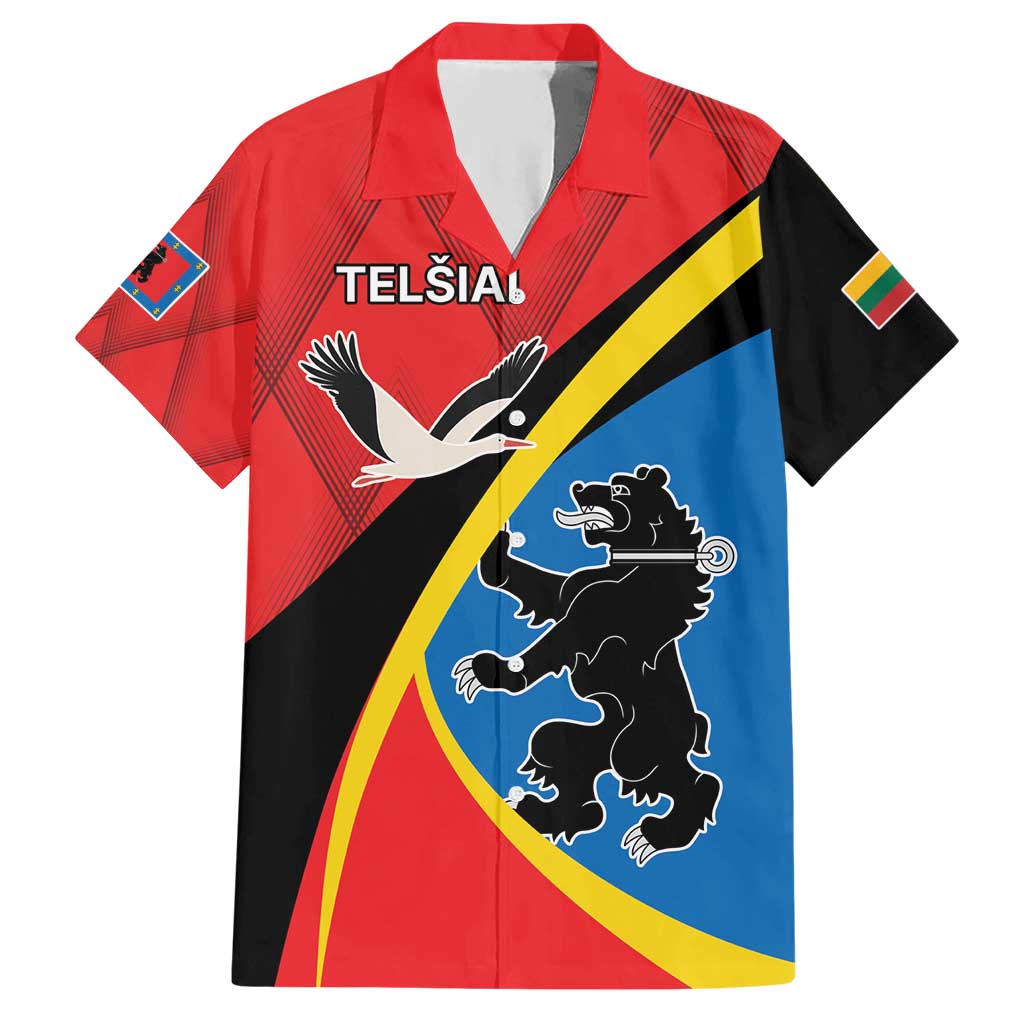 Lithuania Telsiai County Hawaiian Shirt Telsiu Apskritis