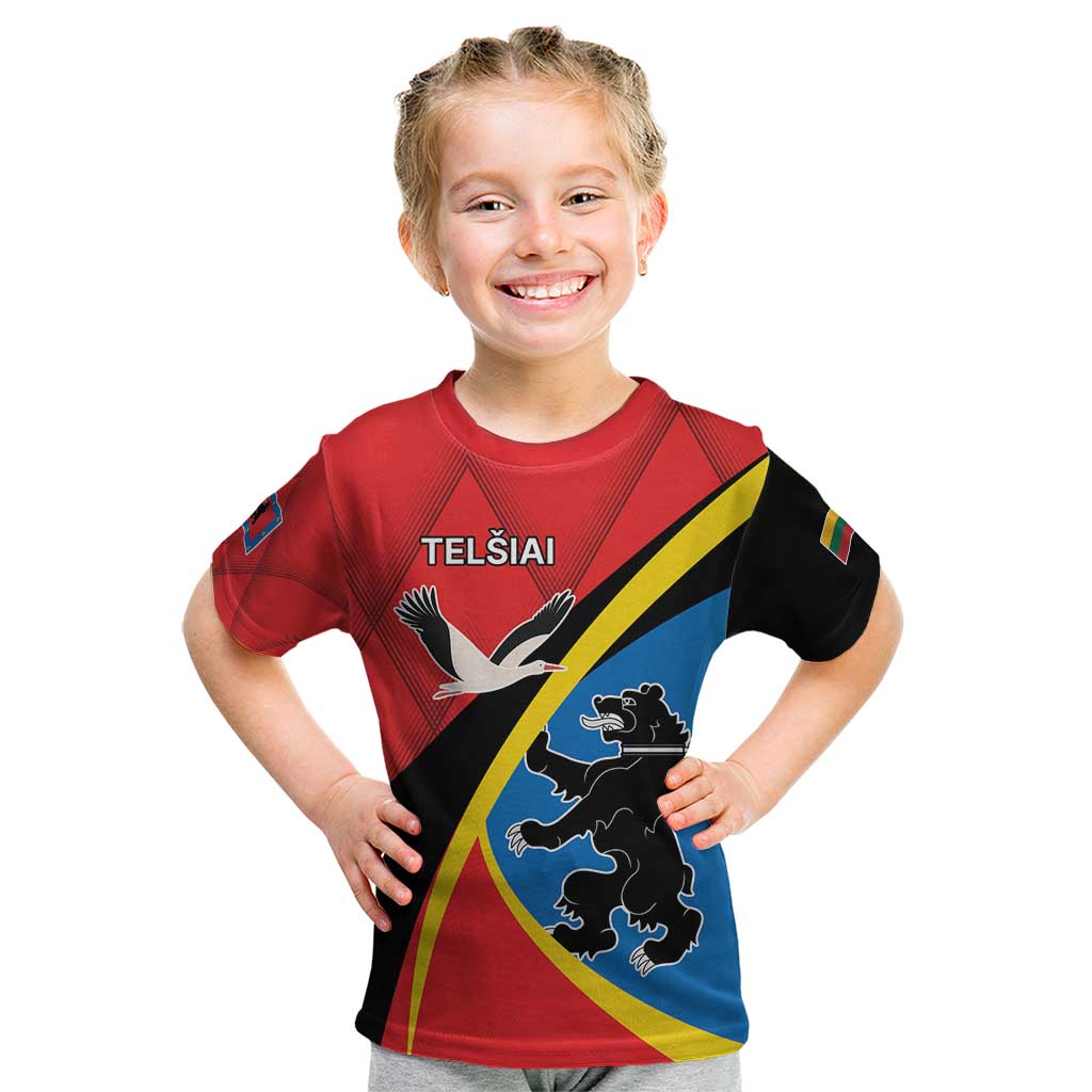 Lithuania Telsiai County Kid T Shirt Telsiu Apskritis