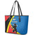 Lithuania Telsiai County Leather Tote Bag Telsiu Apskritis