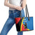 Lithuania Telsiai County Leather Tote Bag Telsiu Apskritis