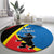 Lithuania Telsiai County Round Carpet Telsiu Apskritis LT17 - Wonder Print Shop