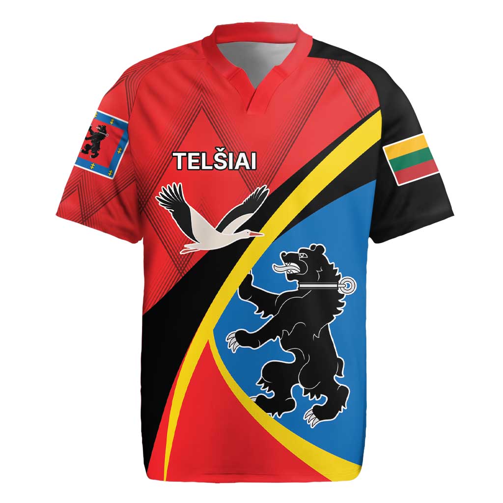 Lithuania Telsiai County Rugby Jersey Telsiu Apskritis LT17 - Wonder Print Shop