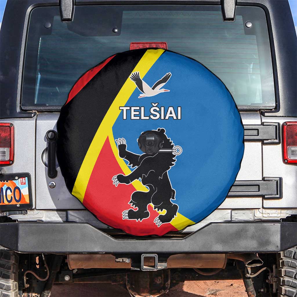 Lithuania Telsiai County Spare Tire Cover Telsiu Apskritis LT17 - Wonder Print Shop