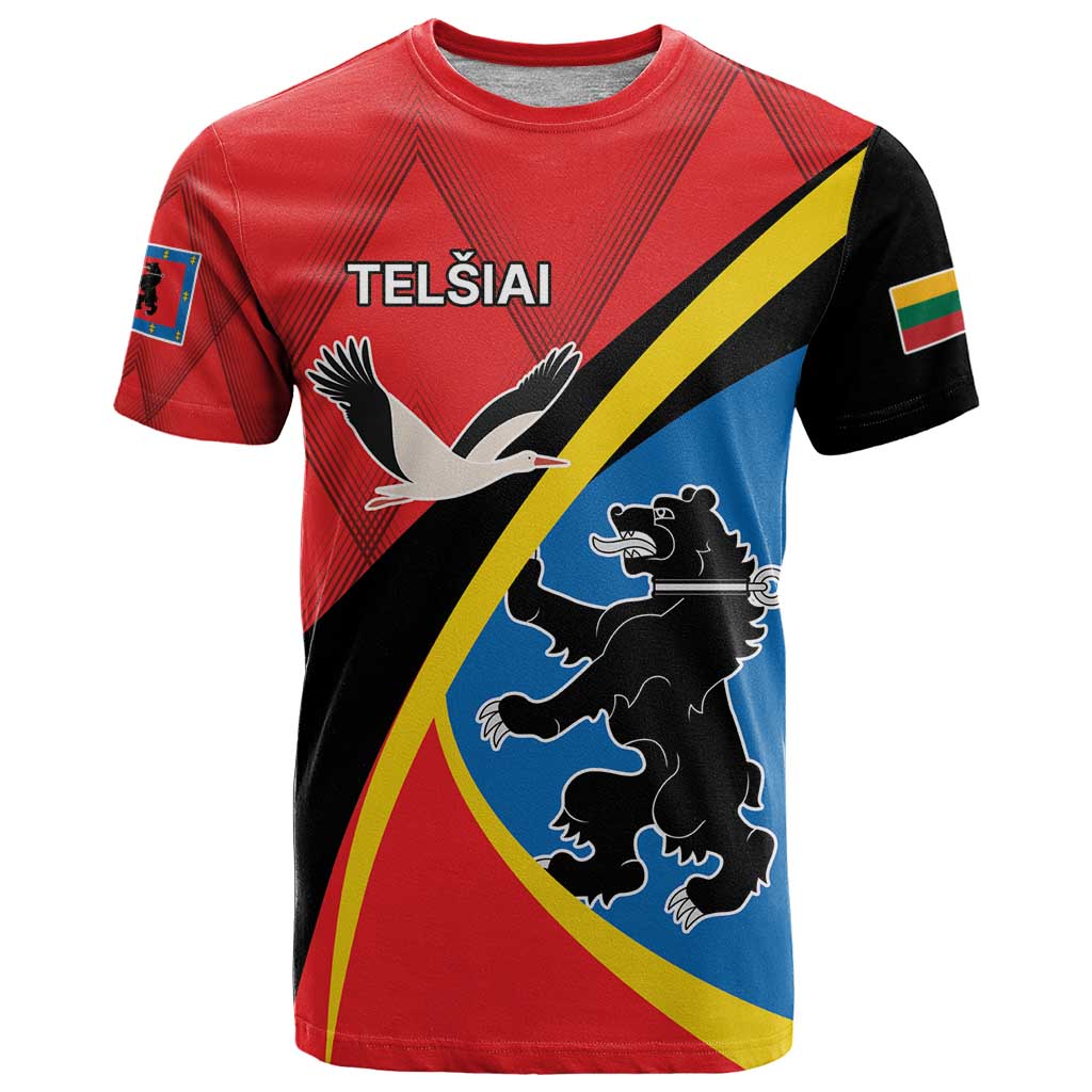 Lithuania Telsiai County T Shirt Telsiu Apskritis LT17 - Wonder Print Shop