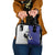 Personalized Ireland Connacht Black Eagle and Armed hand Shoulder Handbag Connachta Flag Style with Celtic Patern