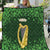 Ireland Leinster Gold Irish Harp with Shamrock Quilt Laighin Flag With Shamrock Patern