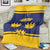 Personalized Ireland Munster Three Gold Crowns Blanket An Mhumhain Flag Three Gold Crowns