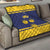 Personalized Ireland Munster Three Gold Crowns Quilt An Mhumhain Flag Three Gold Crowns