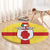 Personalized Ireland Ulster Round Carpet Ulaidh Flag With Celtic Patern