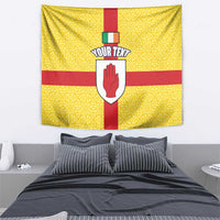 Personalized Ireland Ulster Tapestry Ulaidh Flag With Celtic Patern