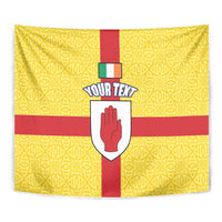Personalized Ireland Ulster Tapestry Ulaidh Flag With Celtic Patern