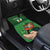 Custom Ireland Rugby with Celtic Pattern Car Mats Shamrock Go Champions