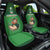 Custom Ireland Rugby with Celtic Pattern Car Seat Cover Shamrock Go Champions