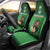 Custom Ireland Rugby with Celtic Pattern Car Seat Cover Shamrock Go Champions