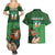 Custom Ireland Rugby with Celtic Pattern Couples Matching Summer Maxi Dress and Hawaiian Shirt Shamrock Go Champions