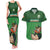 Custom Ireland Rugby with Celtic Pattern Couples Matching Tank Maxi Dress and Hawaiian Shirt Shamrock Go Champions