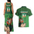 Custom Ireland Rugby with Celtic Pattern Couples Matching Tank Maxi Dress and Hawaiian Shirt Shamrock Go Champions