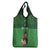 Custom Ireland Rugby with Celtic Pattern Grocery Bag Shamrock Go Champions