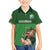 Custom Ireland Rugby with Celtic Pattern Hawaiian Shirt Shamrock Go Champions