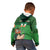 Custom Ireland Rugby with Celtic Pattern Kid Hoodie Shamrock Go Champions