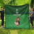 Custom Ireland Rugby with Celtic Pattern Quilt Shamrock Go Champions