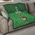 Custom Ireland Rugby with Celtic Pattern Quilt Shamrock Go Champions